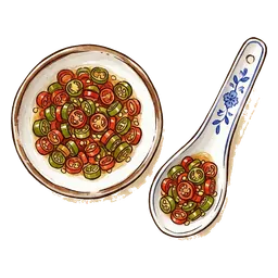 태국고추 그림