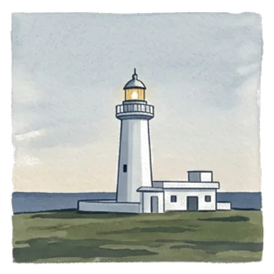 마라도등대 그림