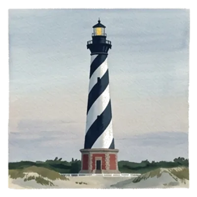Cape Hatteras Light 그림